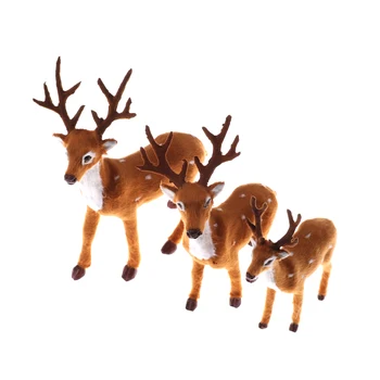 Weihnachts simulation Plüsch Rentier Weihnachten Elch Plüsch tier Neujahr Dekorationen