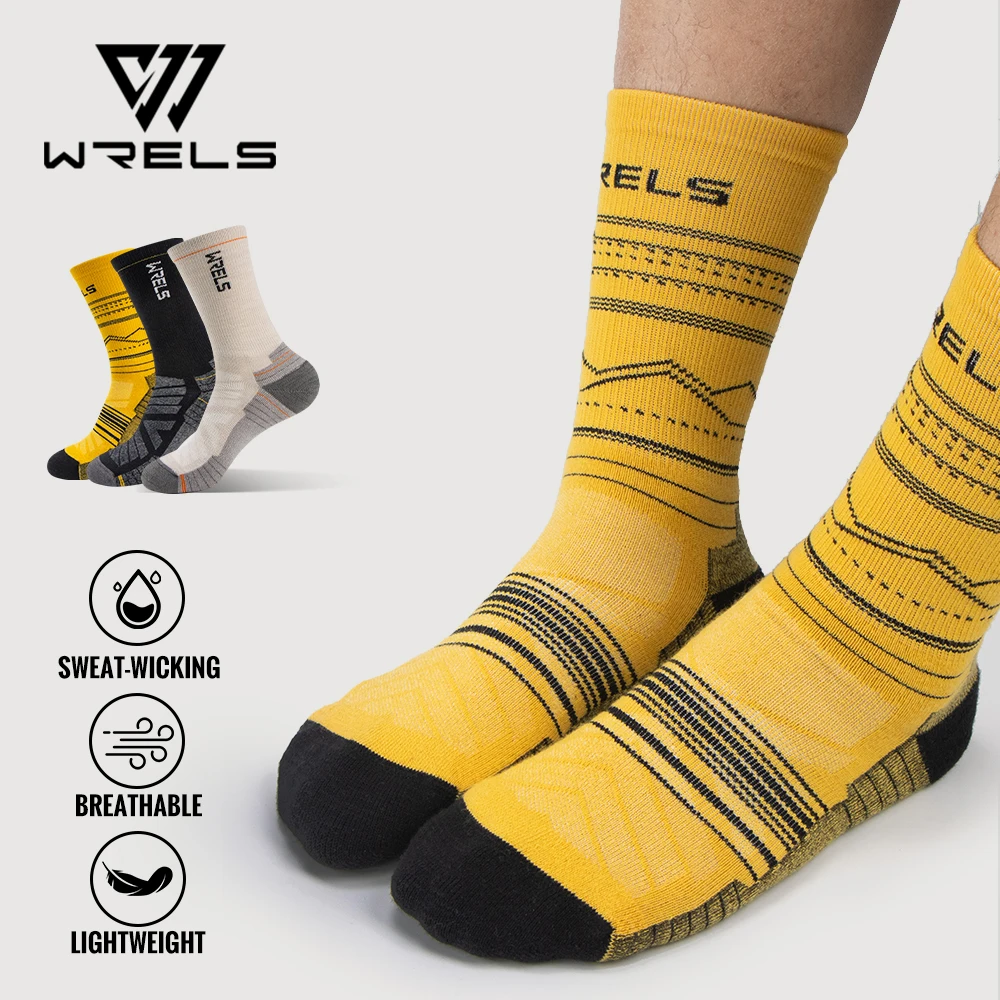 WRELS Socken aus Merinowolle, Wandern, Laufen, weich, leicht – Bild 2