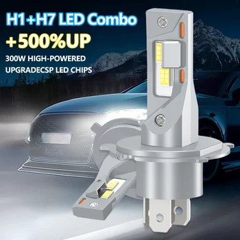 300 W LED-Glühbirnen mit hohem Lumen, verbesserte CSP-Chips, Plug-and-Play-Autoscheinwerfer, Canbus