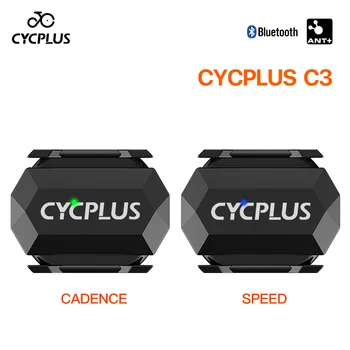 Cycplus Tritt geschwindigkeit Dual Sensor Fahrrad Computer Tacho Ameise Bluetooth wasserdicht GPS Fahrrad