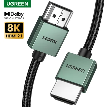 Ugreen hdmi-kompatibles kabel 8k/60hz video kabel für tv xiaomi box splitter switcher 3d hdcp computer laptops