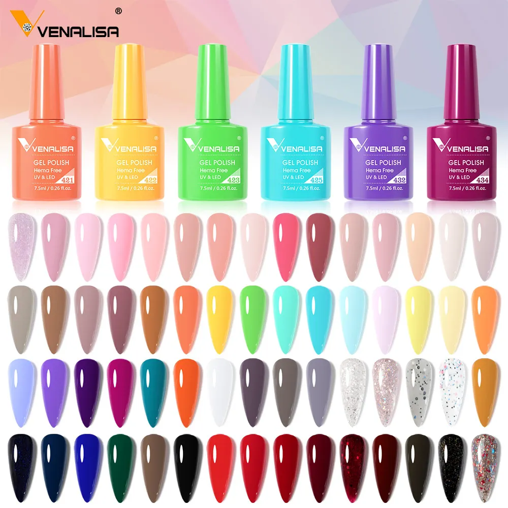 VENALISA 7,5 ml Nagelgelpoliermittel VIP4 HEMA Free Semi