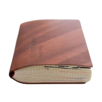 Rutinierter Notizblock A5, Reisetagebücher, Schule, Büro, Besprechungsprotokolle, 80 g/m²/264 Seiten