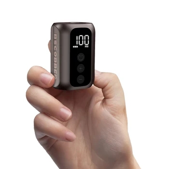 BSCOBBER A5mini Tragbare Luftpumpe Tragbare wiederaufladbare kabellose Fahrradzubehör Reifenfüller 100 PSI