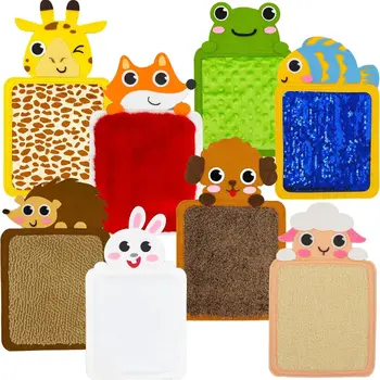 Baby Montessori Sensorisches Spielzeug Cartoon Tier Kognition Matte Hand-Auge-Koordination Bildung Spielzeug