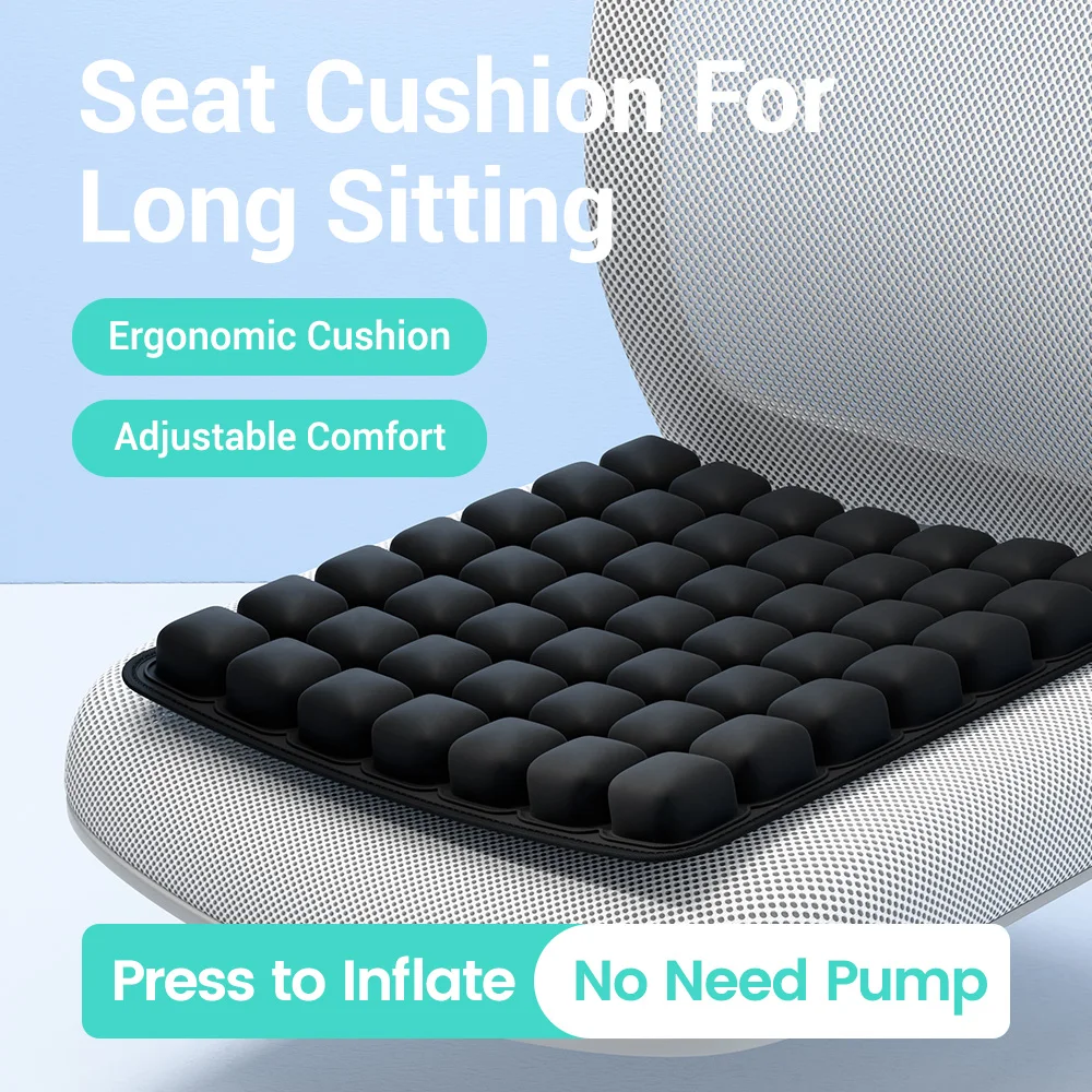 1 Stück 3D ergonomisches Stuhlkissen für langes Sitzen