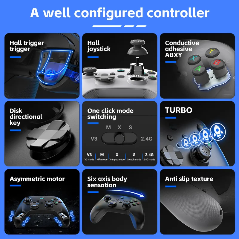 G6 Mobile Game Controller für Switch/iOS/Android/PC – Bild 6