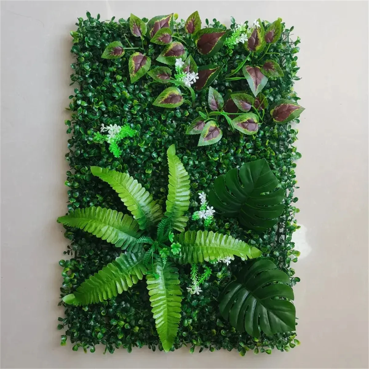 1pc Künstliche Grüne Pflanze Wand Panels Simulation Pflanze