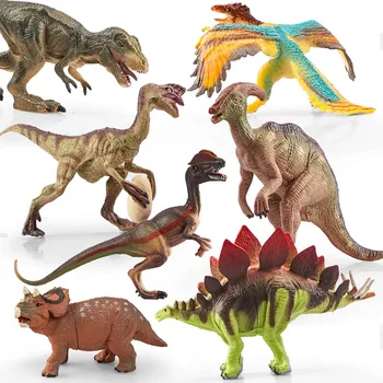 Simulation Jurassic Dinosaurier Action-figuren Dino Park Carnotaurus Ankylosaurus Tyrannosaurus Rex Modell