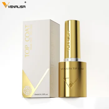 VENALISA 1 Stück 10/60 ml Gel-Basis oben, matt, Mantel, Nagellack, Glanz, TPO/HEMA-FREI, langlebig, LED, UV