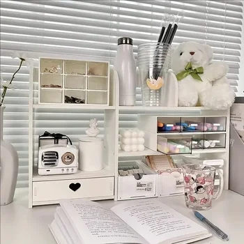 Doppelschichtiger Schreibwaren-Organizer, Büro-Schreibtisch-Zubehör, Organizer, Aufbewahrung, Schreibtisch