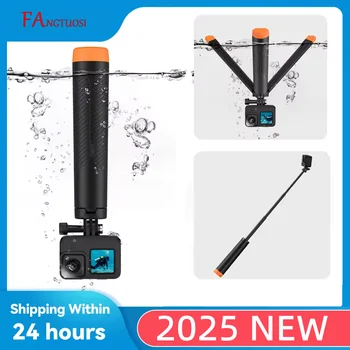 FANGTUOSI Unterwasser Auftrieb bar Tauchen Ausziehbare Selfie Stick Stativ Für Gopro Insta360 DJI OSMO Action