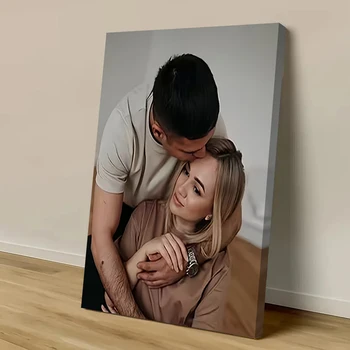 Individuell Bedruckte Leinwandbilder aus Ihren Fotos Hochzeit Geburtstag Poster Wandkunst Dekoration Haustiere