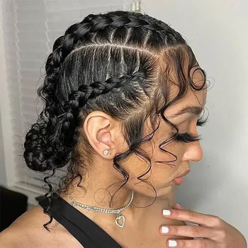 Echthaarperücken mit voller Spitze für Frauen, brasilianisches glattes Haar, HD-Vollspitzenperücke, kleberlose