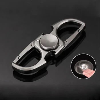Finger Spinner Fidget Hand Spinner Anti-Angst Spielzeug lindert Stress Finger Spinner Ketchain Flaschenöffner