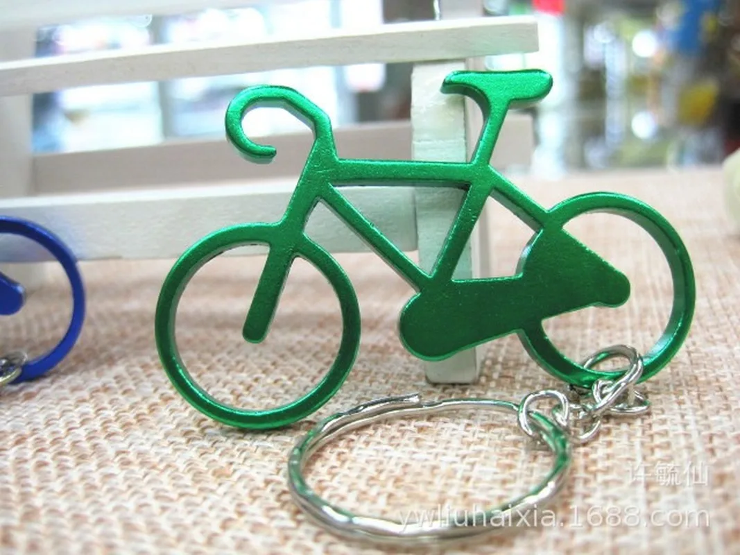 Großhandel Mini Fahrrad Flaschenöffner Schlüsselanhänger – Bild 3