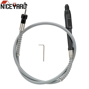 NICEYARD Griffschleifer, flexible Welle mit 0,3-3,2 mm Bohrfutter, weiche Flexwelle für Dremel 3000