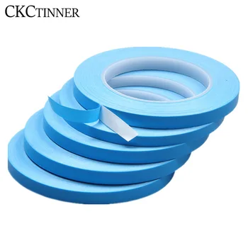 25 m/Rolle, 3 mm-8 mm, 4 mm, 5 mm breit, Transferband, doppelseitiges Wärmeleiter-Klebeband