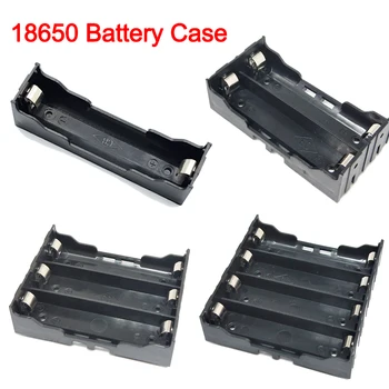 18650 Batteriehalter-Box für 1 bis 4 Akkus, für DIY-Powerbank