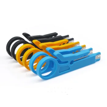 Draht Tracker Abisolieren Cutter Crimpen Werkzeug Kabel Stripper Messer Crimper Zange Mini Tragbare