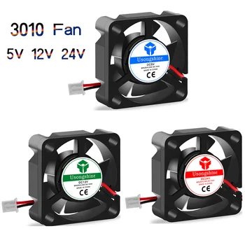 3d pinter teile 3010 lüfter 30mm 30x30x10mm 12v 5v 24v 2pin dc kühler kleiner lüfter diy reprap für j-head