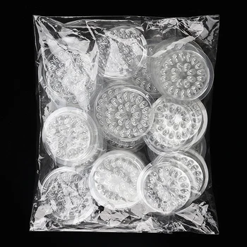 Einweg Wimpern Kleber Palette Wimpern Verlängerung Kleber Pads Stehen Wimpern Kunststoff (100 Stück)