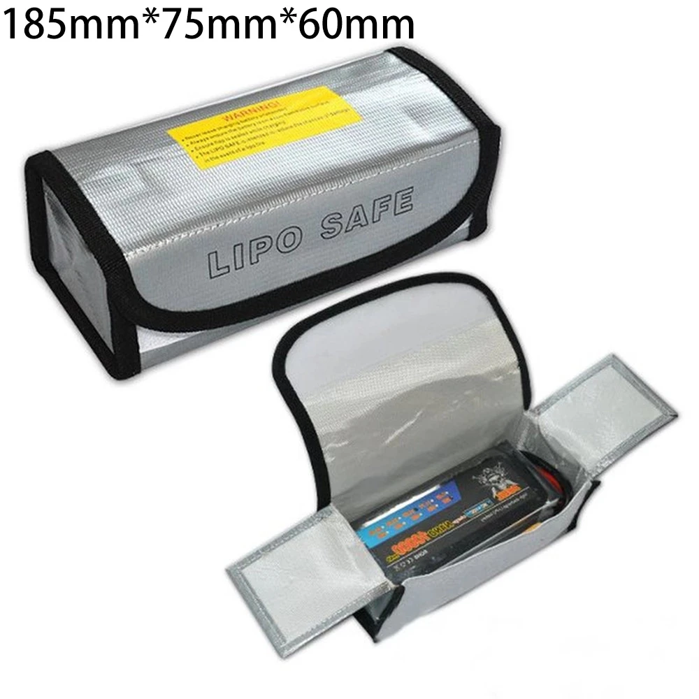 JDRC Lipo-Akku-Sicherheitstasche, 185 x 75 x 60 mm, Mini – Bild 6