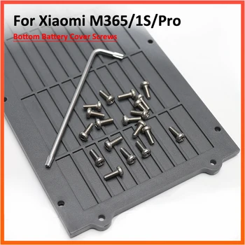 Untere Batterieabdeckung Edelstahl Metallschrauben für Xiaomi Mijia M365 und Pro Elektroroller (21 Stück)