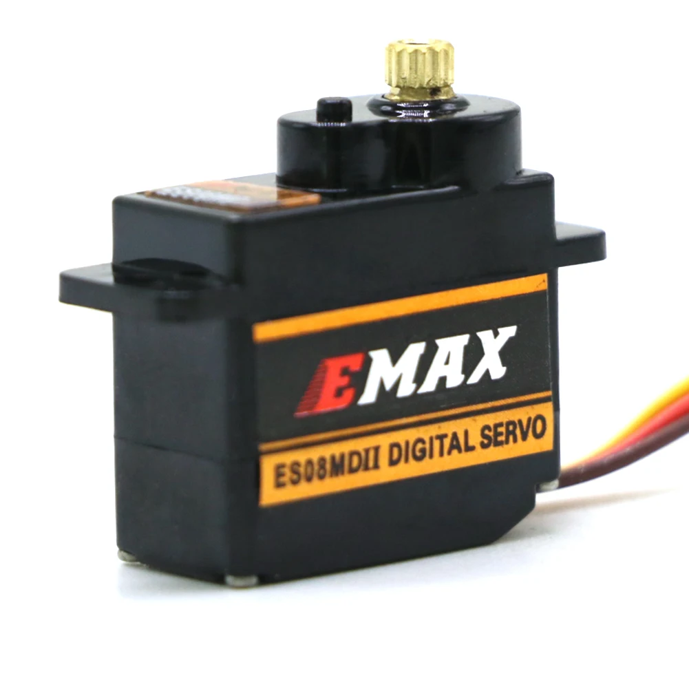 4PCS Emax ES08MD ES08MDII 4-6,0 V 2kg Metall Getriebe Mini – Bild 3