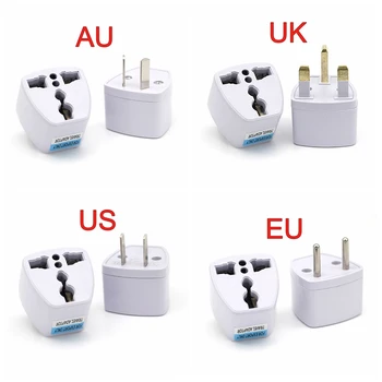 800 W Universal US UK AU zu EU Stecker USA zu Euro Europa Reise Wand AC Power Ladegerät Steckdose Adapter