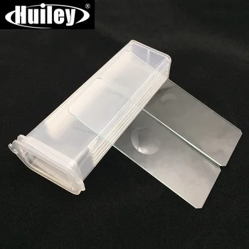 Reusable Laboratorial Einzigen Konkaven Mikroskop Blank Glas Rutschen 7103 Labor Verbrauchs (5 Stück)
