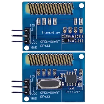433 MHz RF Wireless Transceiver Kit mit großer Reichweite und Antenne, große Leistung, 433 MHz