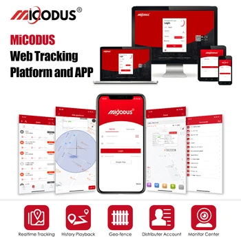 Tracker GPS Tracking Platform MICODUS For GPS Model MV720/LK720/GL300/GL500/TK905/TK915/TK103/TK419 Software