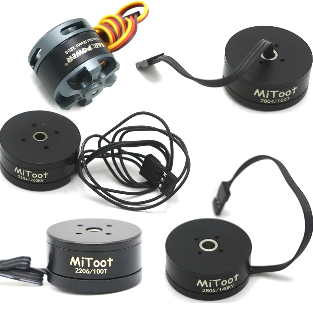 Bürstenloser Gimbal-Motor 2208 80T/2204 260KV / 2804 100KV /