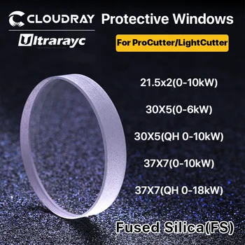 Ultrarayc Laserschutzfenster 21,5 x 2/30 x 5/37 x 7 mm optische Linse für Precitec Procuttor & Lightcutter
