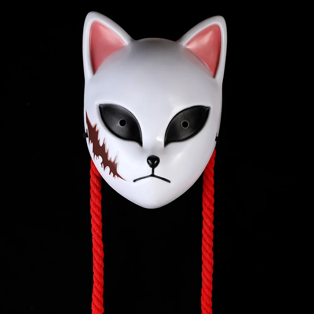 Japanische Anime Dämon Fuchs Maske Cosplay Sabito Makomo – Bild 2