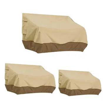 Outdoor Sofa Stühle Abdeckung Garten Möbel Staubdicht Wasserdicht Schutz Atmungsaktive Oxford Tuch Balkon Sofa