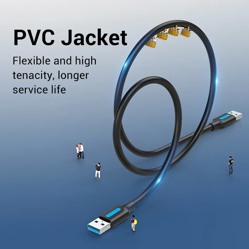 USB 3.0 Kabel A-Stecker auf A-Stecker – Bild 4