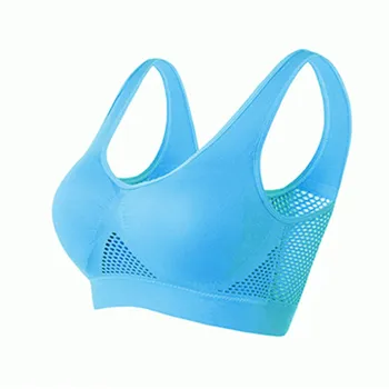 M-6XL Frauen Aushöhlen Fitness Yoga Sport-Bh Für Lauf Gym Gepolsterte push-up Nahtlose Top Sportlich Weste