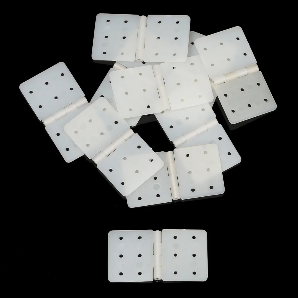 10 stücke 3 Größe Weiß Nylon Steckte Scharnier Mit Abnehmbare