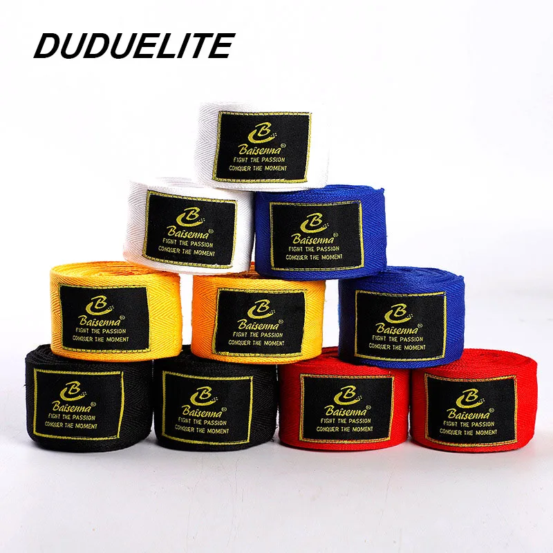 2 Rollen 1,5/2/3/5 m Baumwolle Boxbandage Sportgurt Sanda – Bild 2
