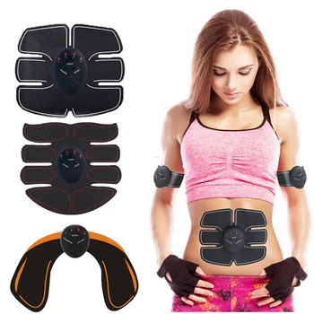 Elektrischer Muskelstimulator, kabelloser Gesäß- und Hüfttrainer, Bauch- und ABS-Stimulator