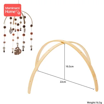 Baby Mobile Aufhänger Baby Holz Mobile Krippe Aufhänger Rahmen Mobile DIY Handwerk Rahmen Mobile Halter
