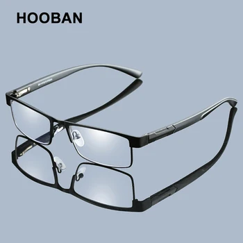 Edelstahl Lesebrille Männer Frauen Mode Presbyopie Brillen Business Hyperopie Anti Blau Licht Brillen