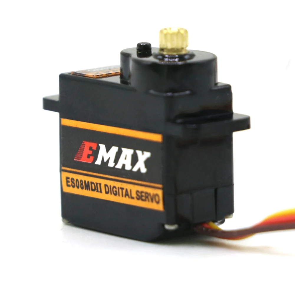 4PCS Emax ES08MD ES08MDII 4-6,0 V 2kg Metall Getriebe Mini – Bild 4