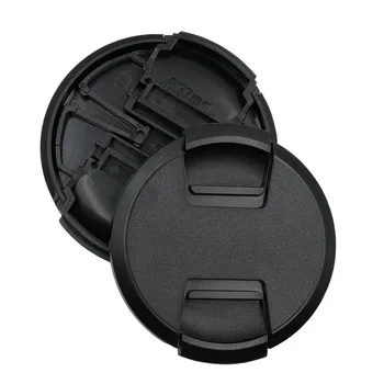 40,5 49 52 55 58 62 67 72 77 82 mm Center Pinch Snap-on Cap Cover für alle Kameraobjektive