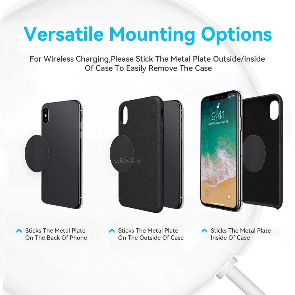 Auto Magnet für Telefon Halter Schreibtisch Metall Telefon – Bild 3