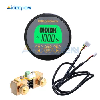 DC 8-80V 50A 100A 350A Batterie Tester Spannung Strom Meter Batterie Kapazität Monitor Anzeige Amperemeter