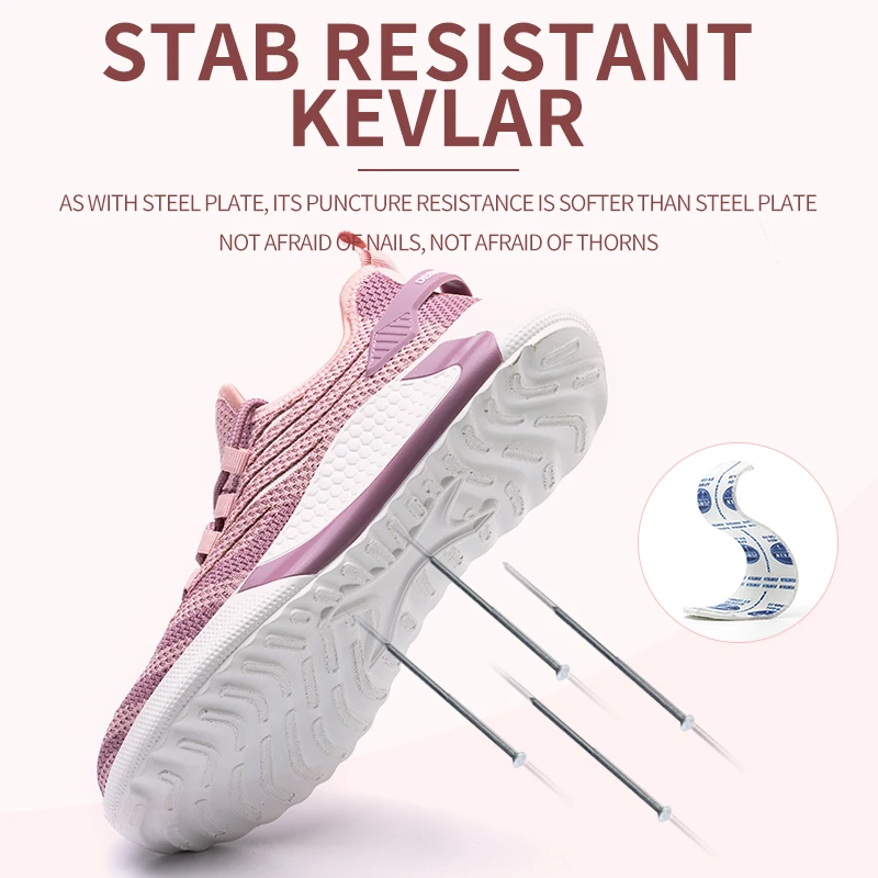 Sicherheitsschuhe Damen Stahlkappenschuhe Herren – Bild 4