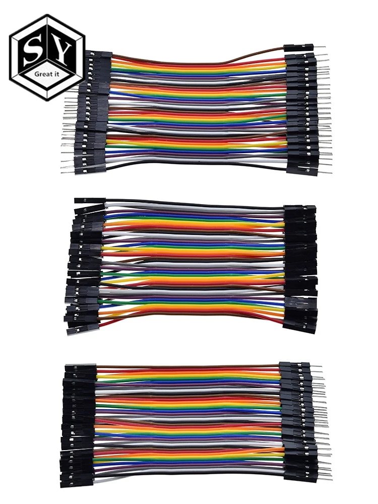 Dupont Linie 120 stücke 10CM 40Pin Männlich zu Männlich + – Bild 2